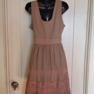 Beautiful Cutout Embroidered Dress